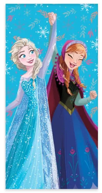 Korlátozott ajánlat Disney Jégvarázs Cheerfulness fürdőlepedő, strand törölköző 60x120cm