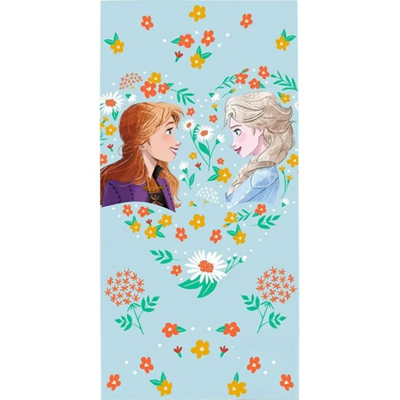 Disney Jégvarázs Flower fürdőlepedő, strand törölköző 70x140cm Bestseller