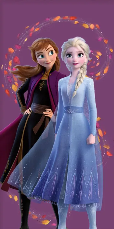 Disney Jégvarázs Wind fürdőlepedő, strand törölköző 70x140 cm Bestseller