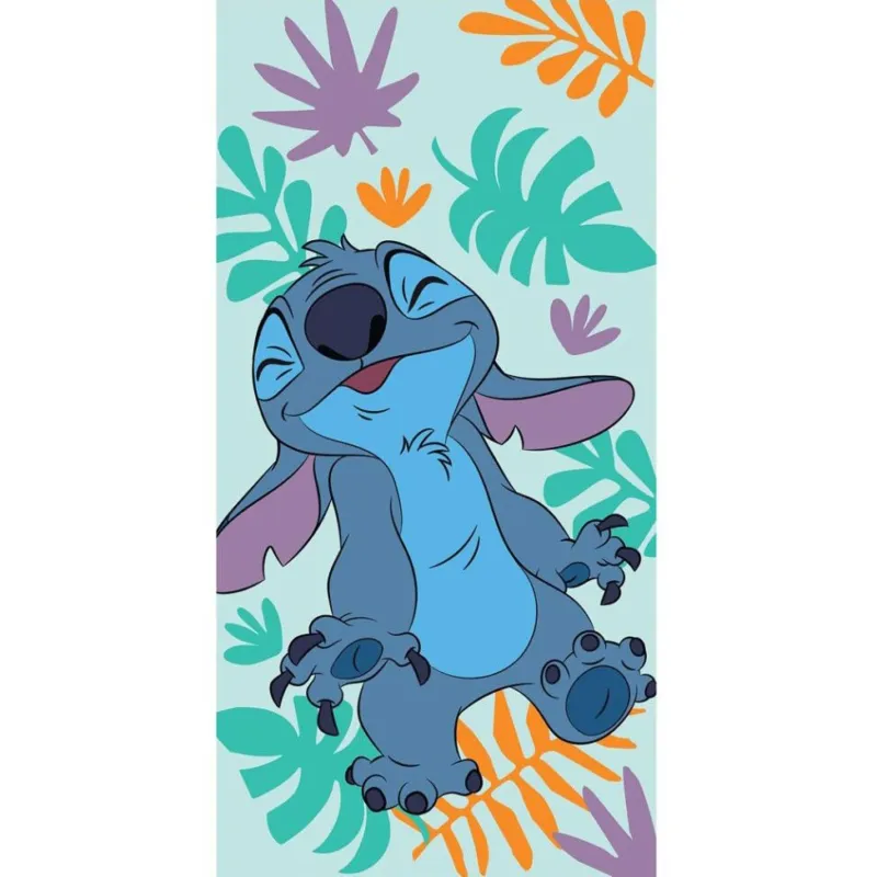 Gyors szállítás Disney Lilo és Stitch, A csillagkutya Fun fürdőlepedő, strand törölköző 70x140cm