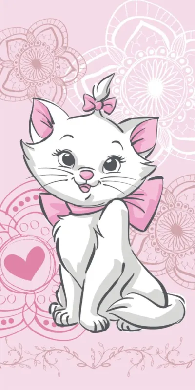 Disney Marie cica Aristocat fürdőlepedő, strand törölköző 70x140cm Vedd meg online