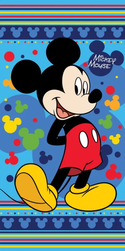 Vedd meg online Disney Mickey fürdőlepedő, strand törölköző 70x140cm