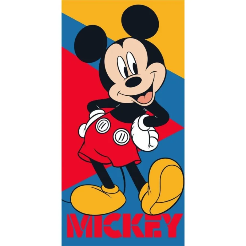 Disney Mickey Pose fürdőlepedő, strand törölköző 70x140cm (Fast Dry) Gyors szállítás