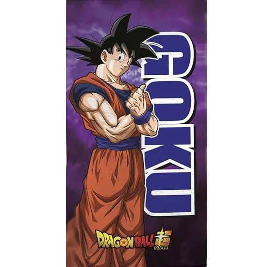 Biztonságos fizetés Dragon Ball Goku fürdőlepedő, strand törölköző 70x140cm (Fast Dry)