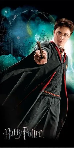 Akciós ár Harry Potter fürdőlepedő, strand törölköző 70-140cm
