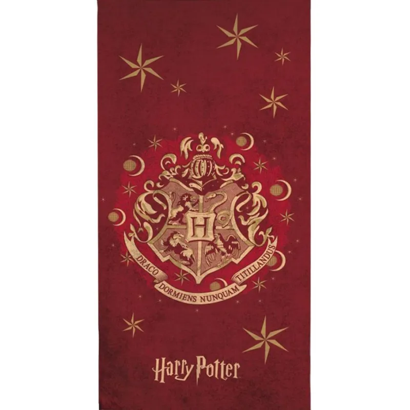 Harry Potter Star fürdőlepedő, strand törölköző 70x140cm Végkiárusítás