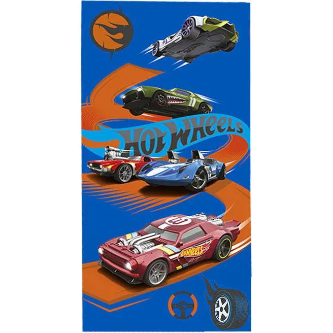 Kihagyhatatlan ajánlat Hot Wheels fürdőlepedő, strand törölköző 70x140cm