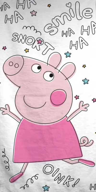 Bestseller Peppa malac Snort fürdőlepedő, strand törölköző 70x140cm