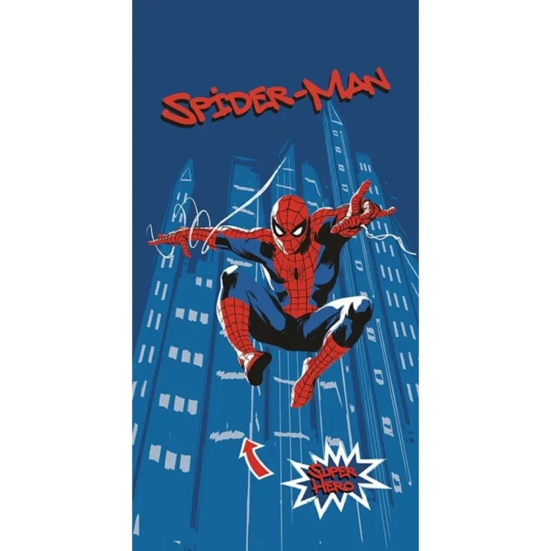 Pókember Hero fürdőlepedő, strand törölköző 70x140cm (Fast Dry) Rendeld meg most