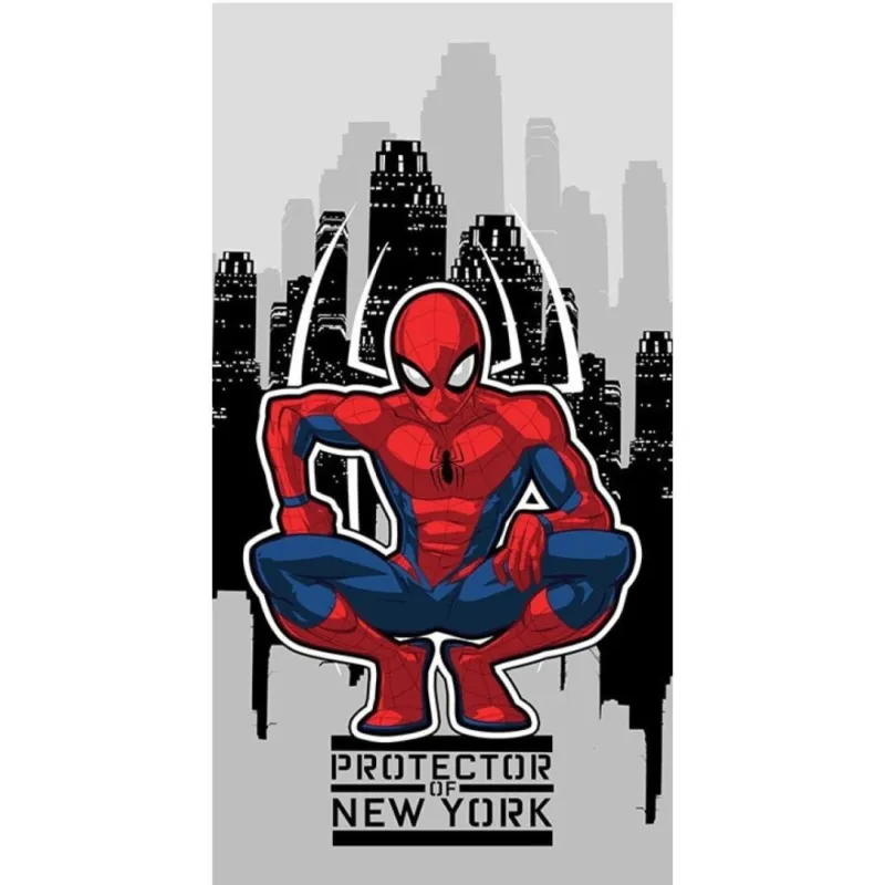 Pókember New York fürdőlepedő, strand törölköző 70x140cm (Fast Dry) Rendeld meg most