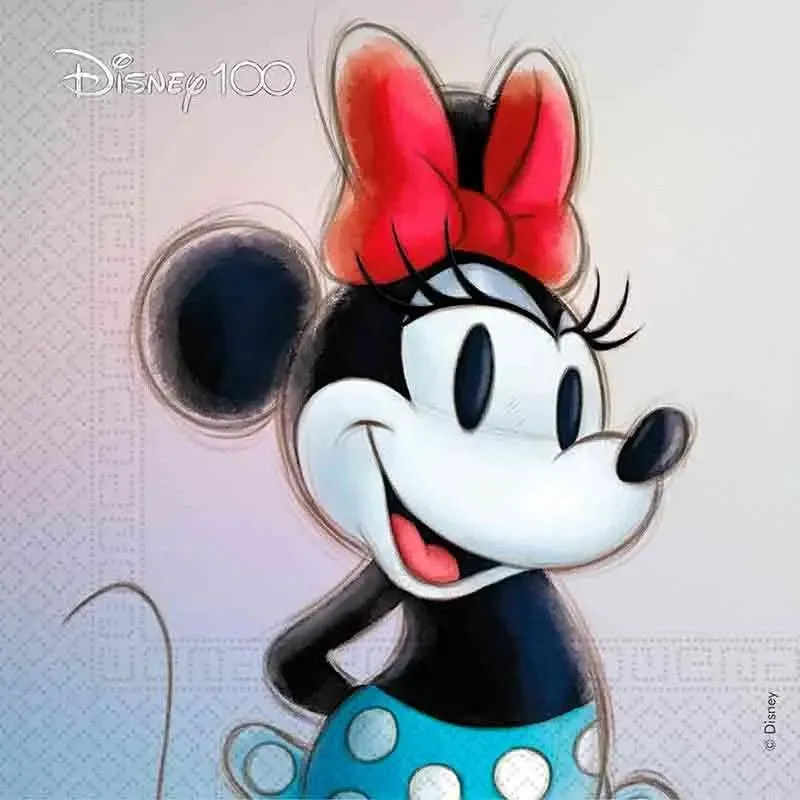 Kedvezmény Disney Minnie 100 szalvéta 20 db-os 33x33 cm FSC