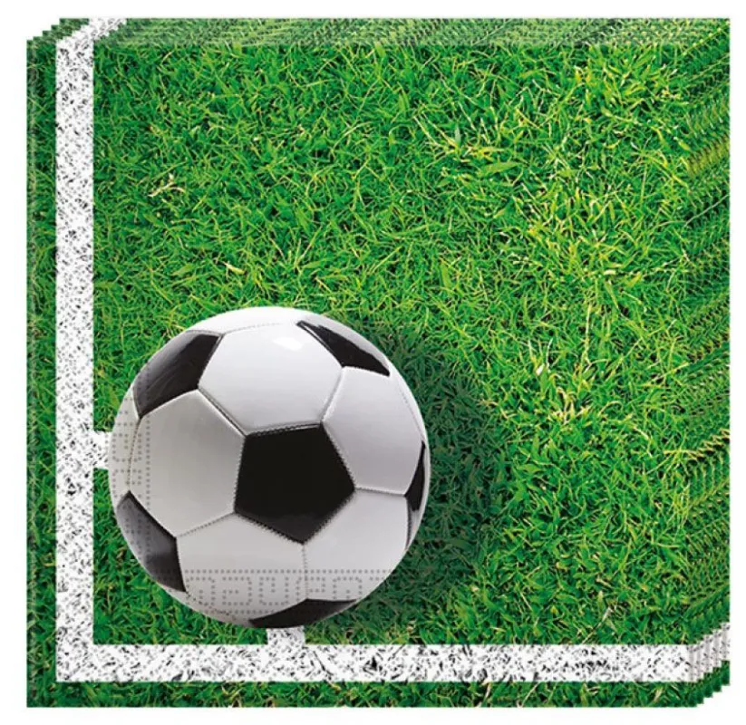 Gyors kiszállítás Focis Soccer Field szalvéta 20 db-os 33x33 cm