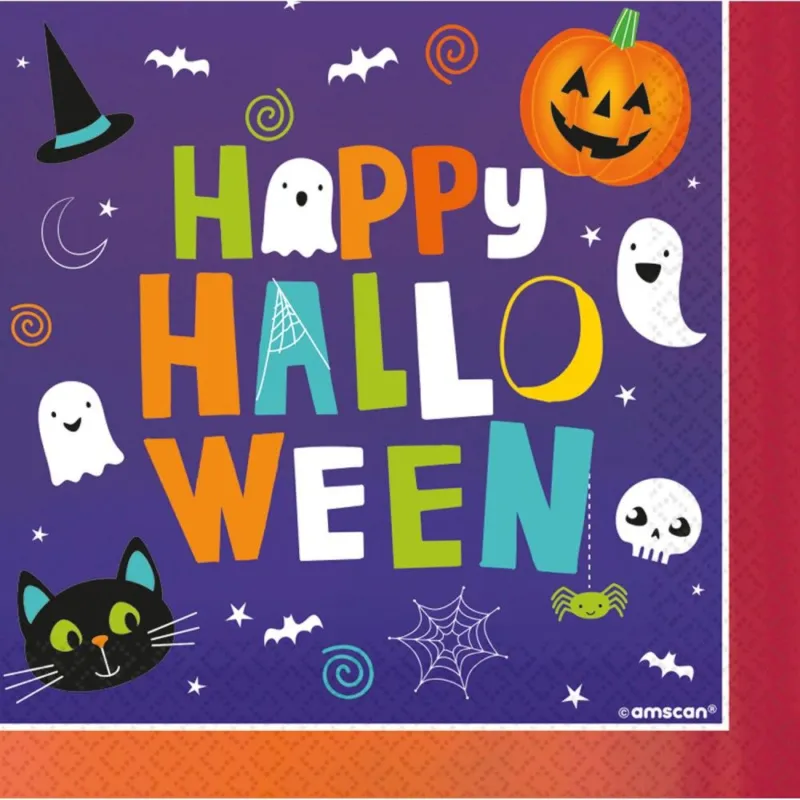 Halloween Friends szalvéta 16 db-os 33x33 cm Biztonságos fizetés