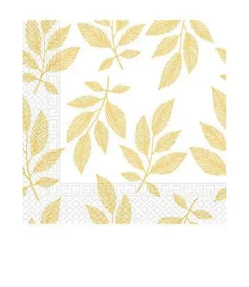 Ne maradj le Levél Orange Leaves szalvéta 20 db-os 33x33 cm