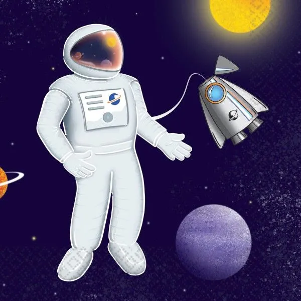 Űr Space szalvéta 16 db-os 33x33 cm Kihagyhatatlan ajánlat