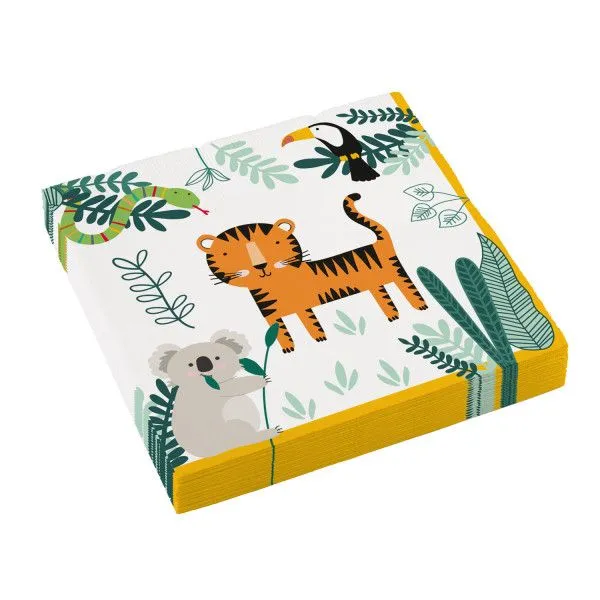Vedd meg online Vadon Get Wild szalvéta 16 db-os 33x33 cm