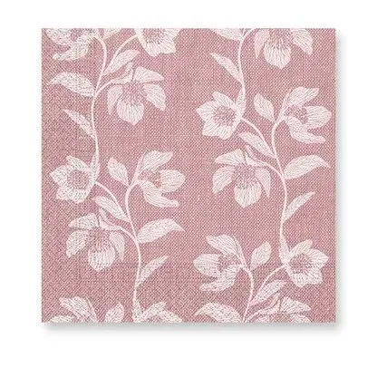 Árcsökkenés Virágos Pink Flowers szalvéta 20 db-os 33x33 cm