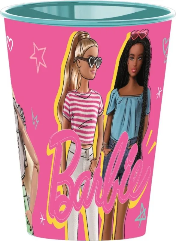 Prémium Barbie pohár, műanyag 260 ml