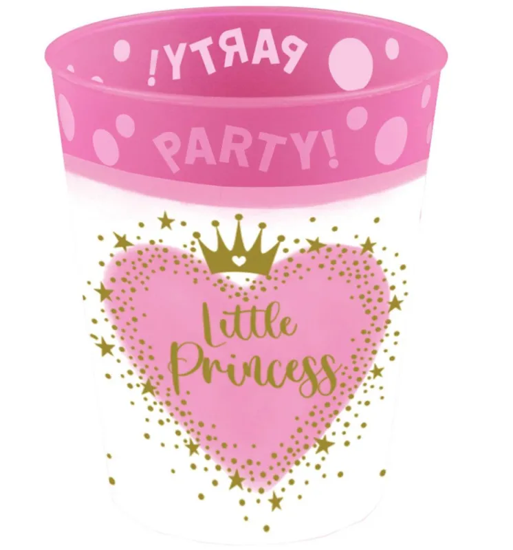 Hercegnő Little Princess micro prémium műanyag pohár 250 ml Szuper ajánlat