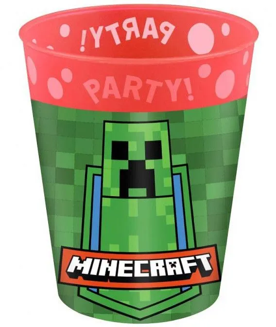 Utolsó esély Minecraft micro prémium műanyag pohár 250 ml