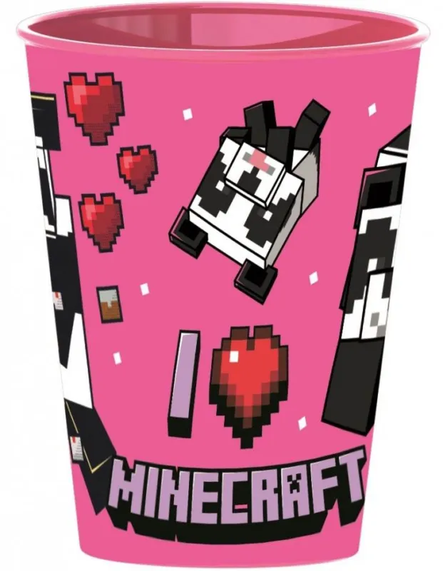Csak ma Minecraft pohár, műanyag 260 ml