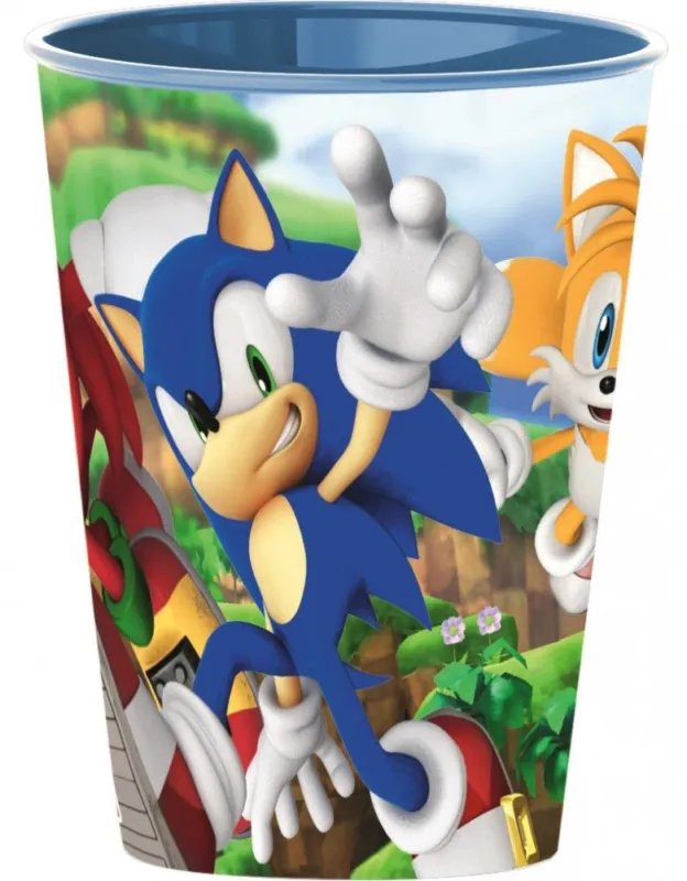 Expressz szállítás Sonic, a sündisznó pohár, műanyag 260 ml