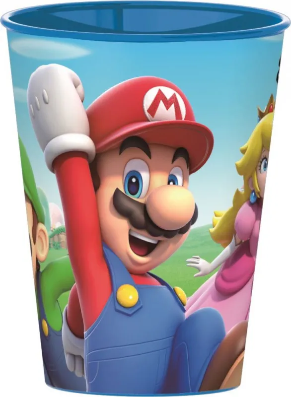 Expressz kézbesítés Super Mario pohár, műanyag 260 ml