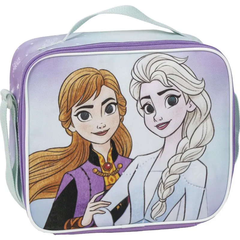 Végkiárusítás Disney Jégvarázs Sisters thermo uzsonnás táska 22 cm