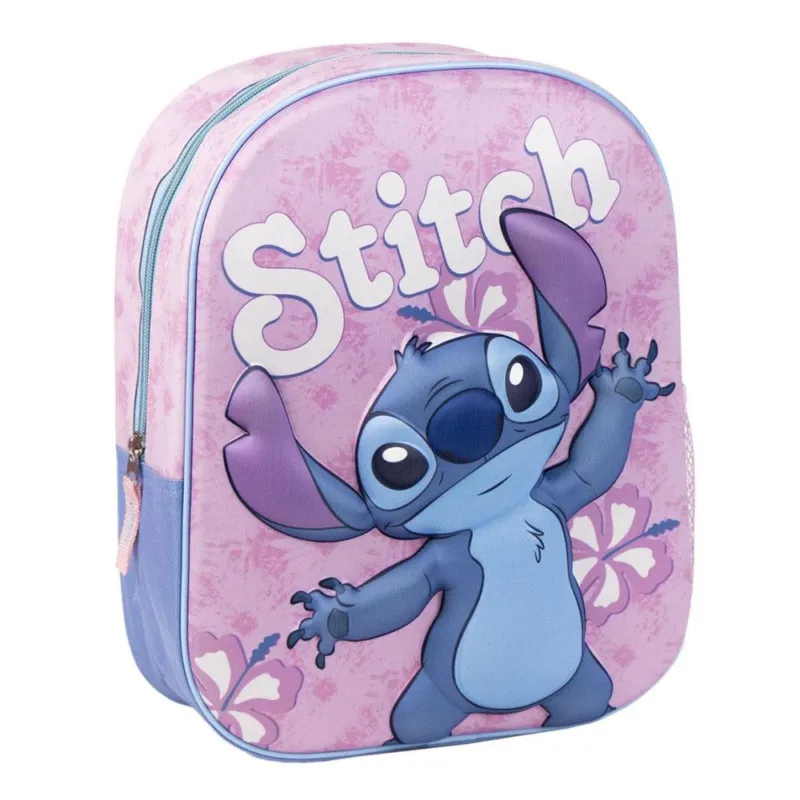 Disney Lilo és Stitch, A csillagkutya Hibiscus 3D hátizsák, táska 31 cm Csak ma