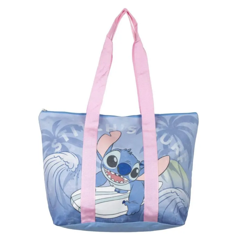 Prémium Disney Lilo és Stitch, A csillagkutya Surf strand táska 47 cm