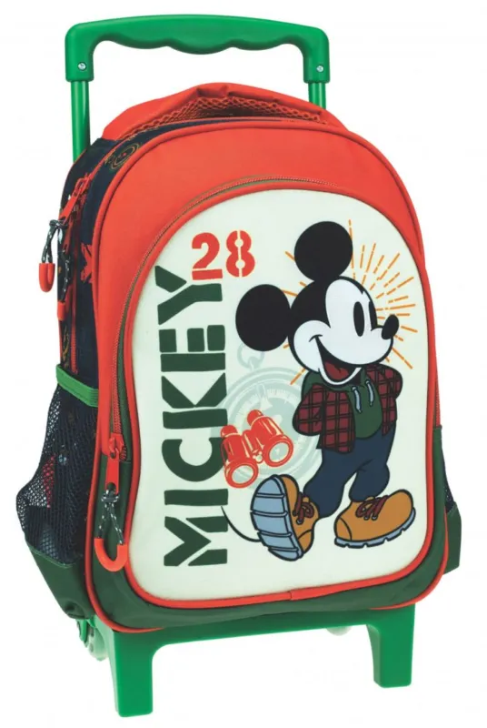 Ne maradj le Disney Mickey Hike gurulós ovis hátizsák, táska 30 cm