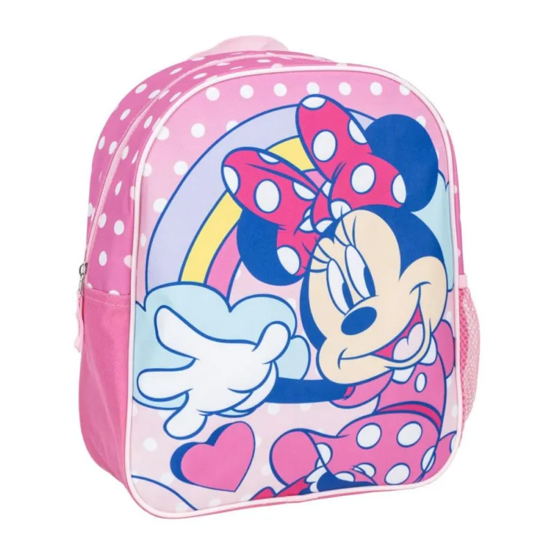 Gyors kiszállítás Disney Minnie Dots 3D hátizsák, táska 31 cm