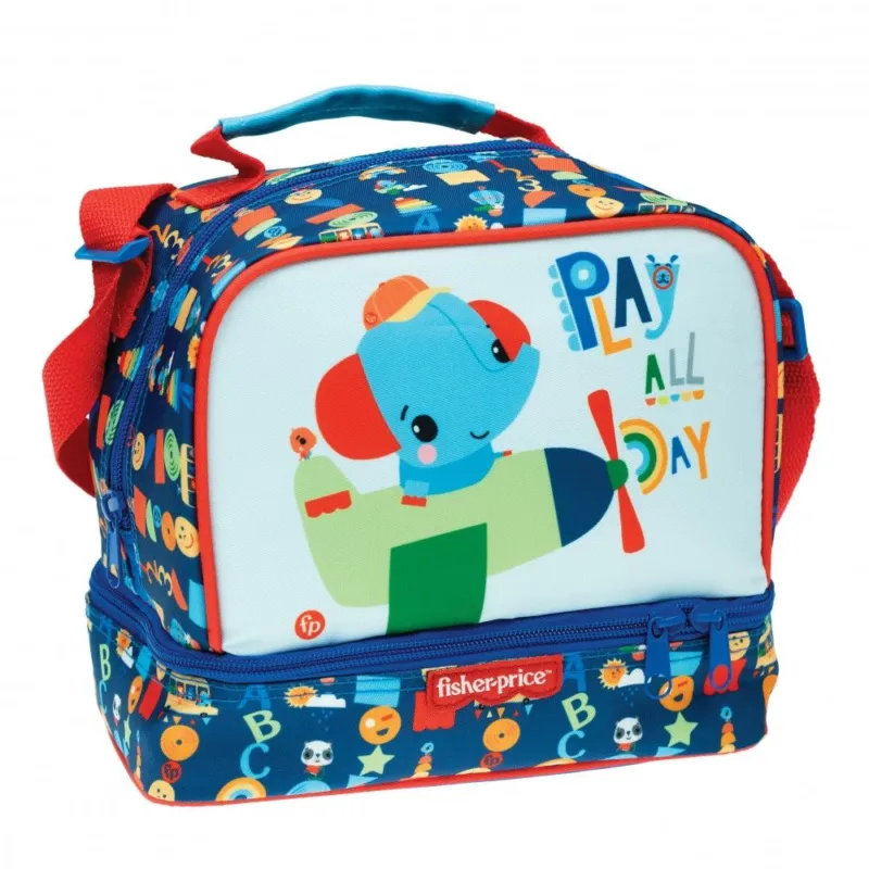 Olcsóbb Fisher-Price Animals thermo uzsonnás táska 21 cm