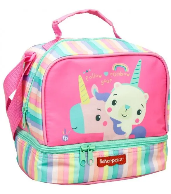 Fisher-Price Animals Unicorn thermo uzsonnás táska 21 cm Biztonságos fizetés