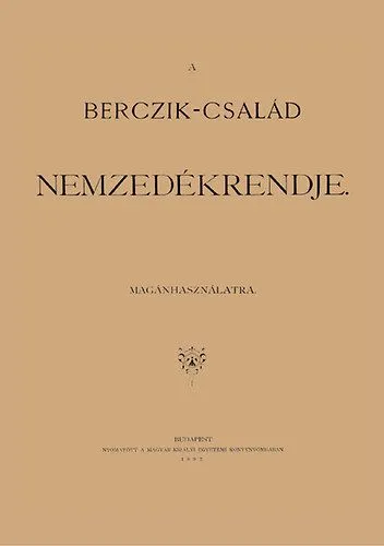 Biztonságos fizetés A Berczik-család nemzedékrendje magánhasználatra