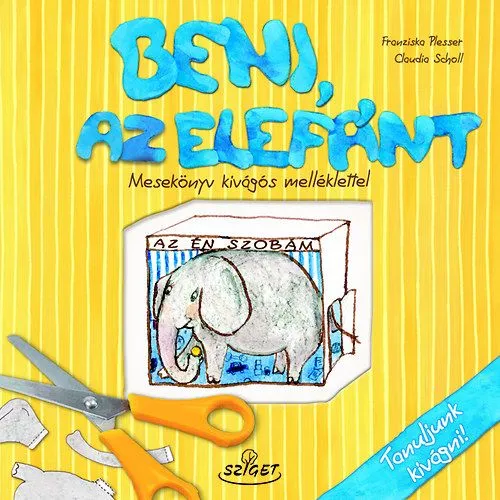 Beni, az elefánt - Mesekönyv kivágós melléklettel - Mesekönyv kivágós melléklettel Kiárusítás