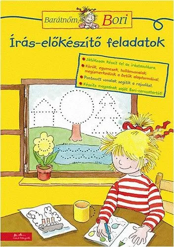 Vedd meg online Írás-előkészítő feladatok - Barátnőm, Bori foglalkoztató füzet