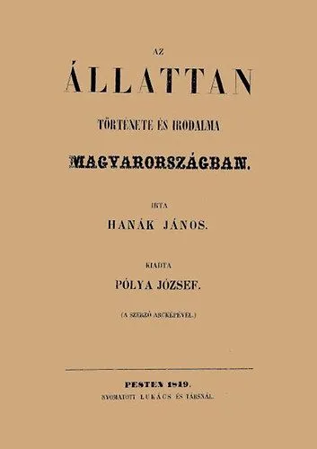 Az állattan története és irodalma Magyarországban Biztonságos vásárlás
