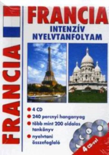 Biztonságos fizetés Francia intenzív nyelvtanfolyam - 4 CD-vel