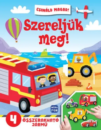 Árengedmény Csináld magad! - Szereljük meg! - 4 összerakható járművel