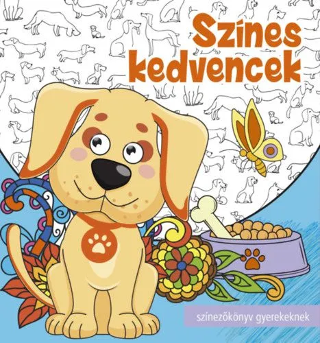Utolsó esély Színes kedvencek - Színezőkönyv gyerekeknek