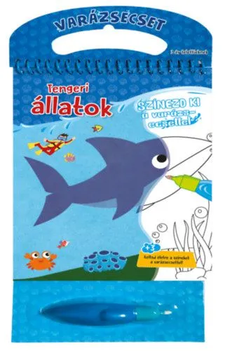 Varázsecset - Tengeri állatok - Színezd ki a varázsecsettel Akciós ár