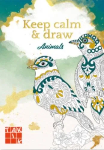 Keep calm & draw - Animals Azonnal elérhető