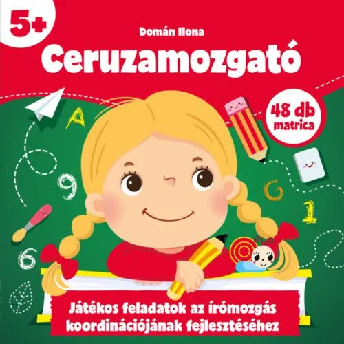 Olcsó Ceruzamozgató 5+ - Játékos feladatok az írómozgás koordinációjának fejlesztéséhez