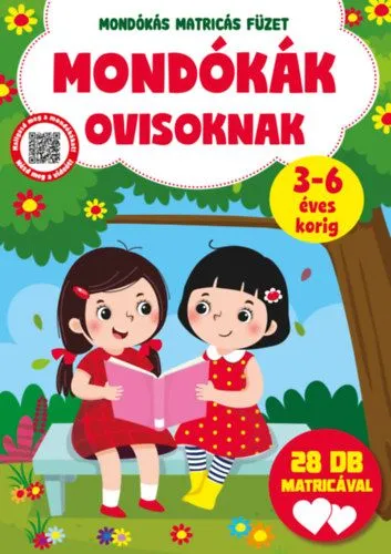 Mondókák ovisoknak - Mondókás matricás füzet Kedvezményes ár