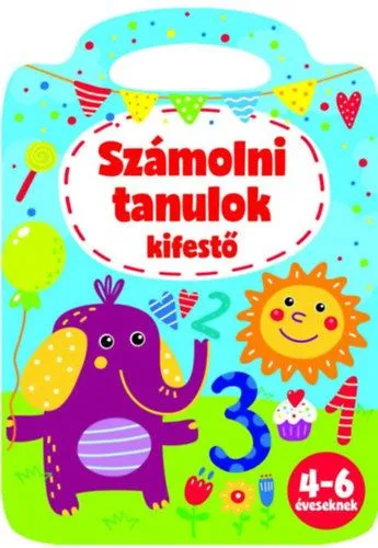 Nézd meg most Számolni tanulok kifestő - 4-6 éveseknek