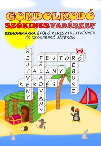 Gondolkodó - Szókincsvadászat - Szinonimákra épülő keresztrejtvények és szókereső játékok Árengedmény