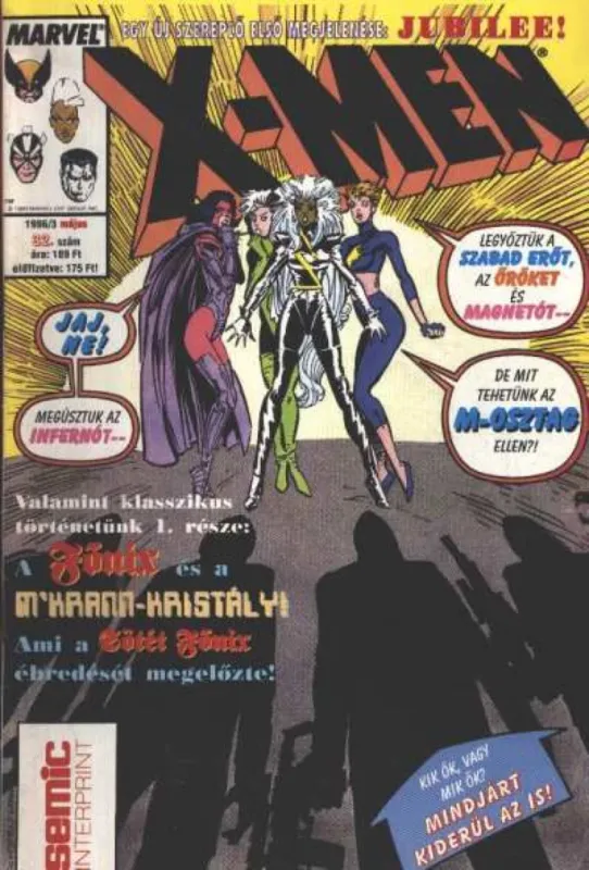 Vásárlói kedvenc X-Men 1996/3 május 32. szám
