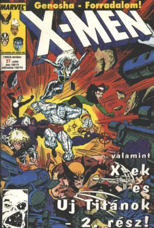 Biztonságos vásárlás X-Men 1995/6. 27. szám