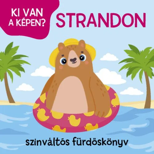 Strandon - Színváltós fürdőskönyv Vásárlói kedvenc